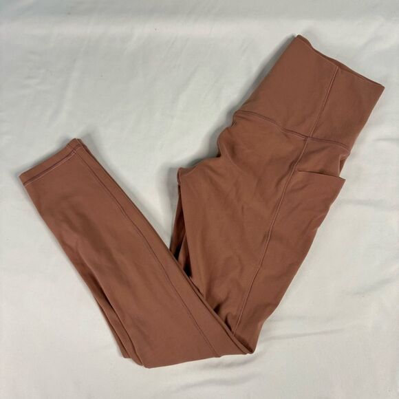 Athleta Salutation Legging Size XS Stash Pocket II Hearth Rose 7/8 Gym Active - Picture 10 of 11